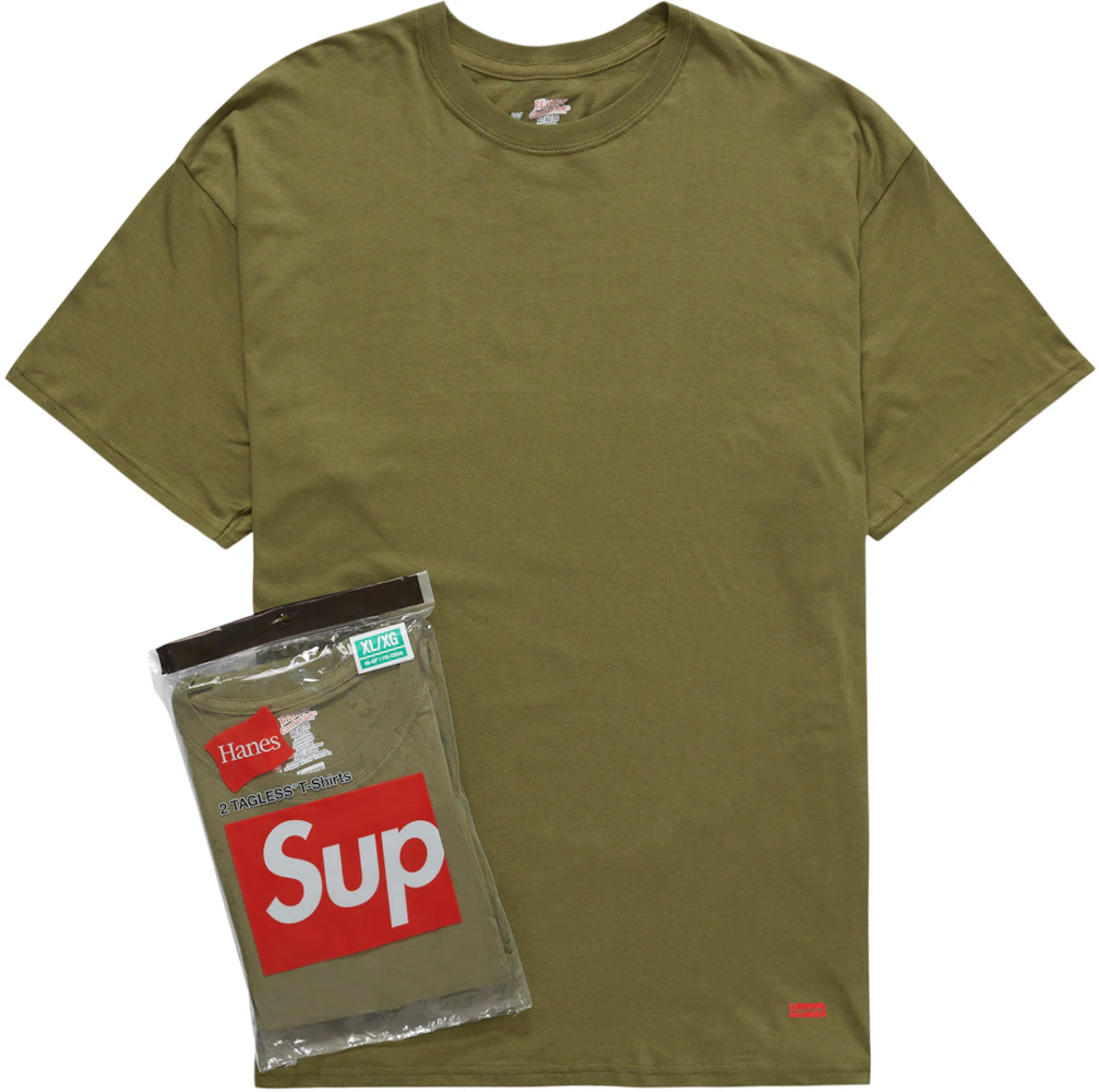 Supreme Hanes Tagless T-Shirts