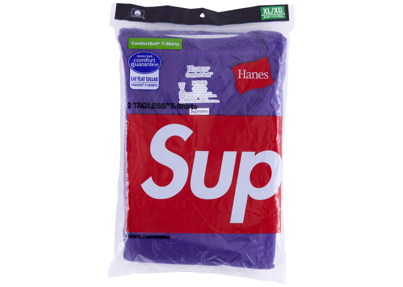 supreme hanes 3 pack