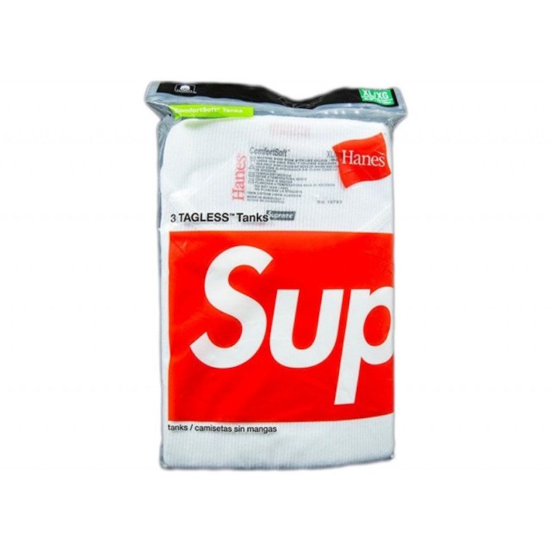 Supreme hanes shop tank top