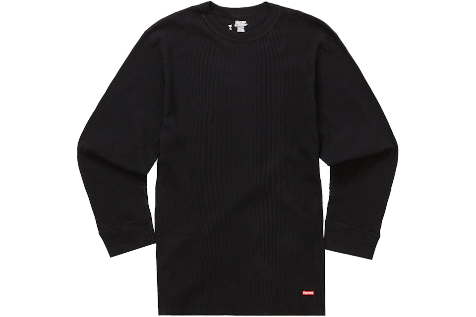 Supreme hanes thermal shirt Clearance