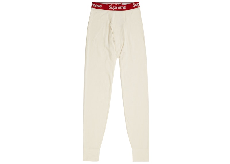 Supreme Hanes Thermal Pant (1 Pack) FW19 Natural - FW19 - GB