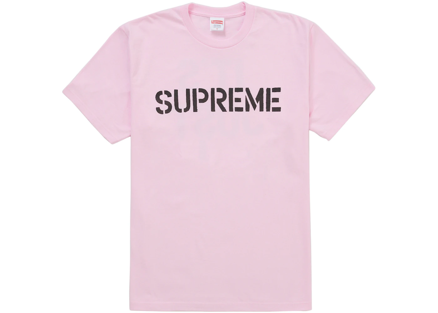 Supreme Hard Tee Light Pink