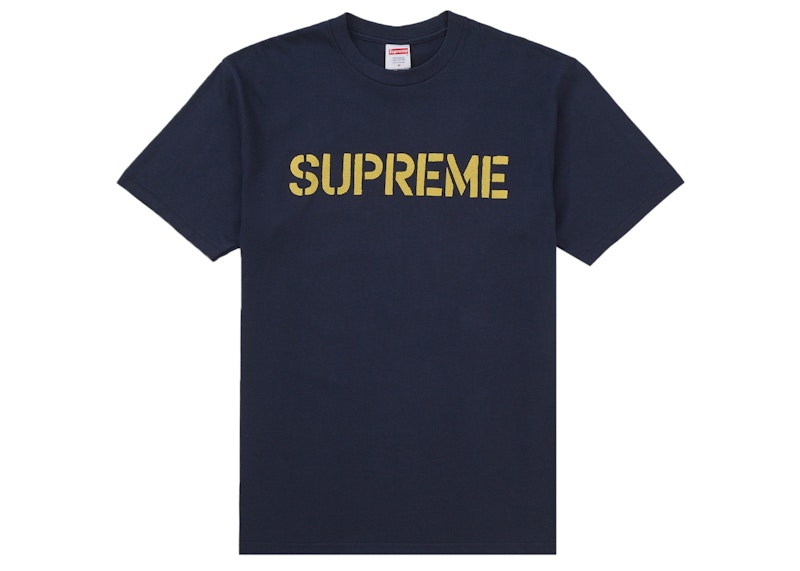 Supreme Hard Tee Navy Men's - SS26 - US