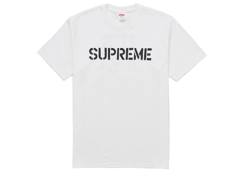 Supreme Hard Tee White Men's - SS26 - US