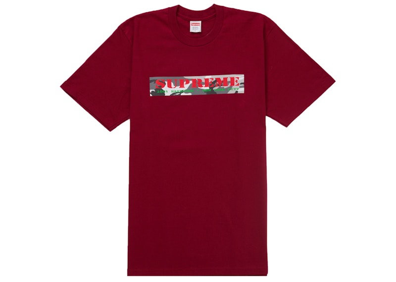 Tシャツ・カットソー Supreme American Psycho T-Shirt Cardinal 177503622_o2.jpg?