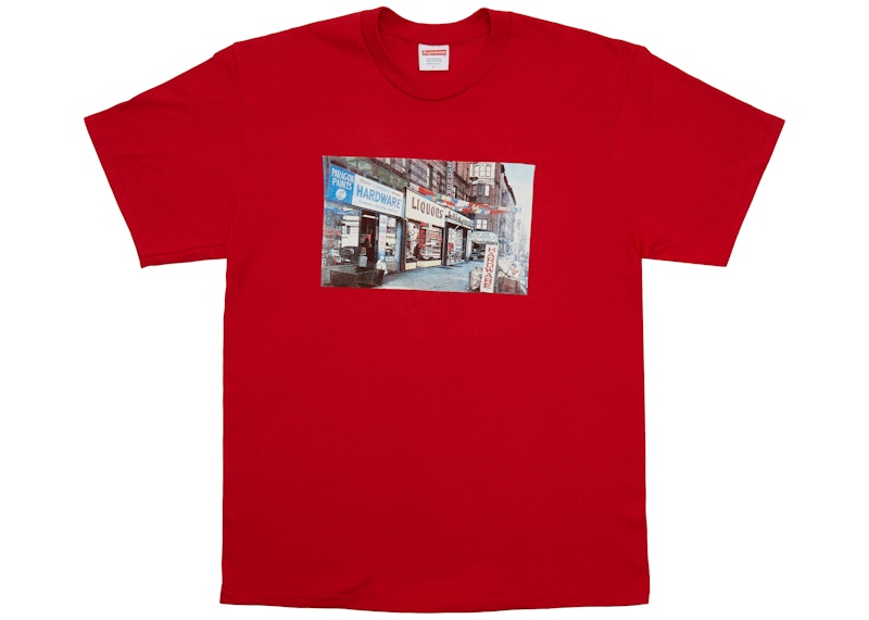 Supreme Hardware Tee Red Men's - SS18 - US