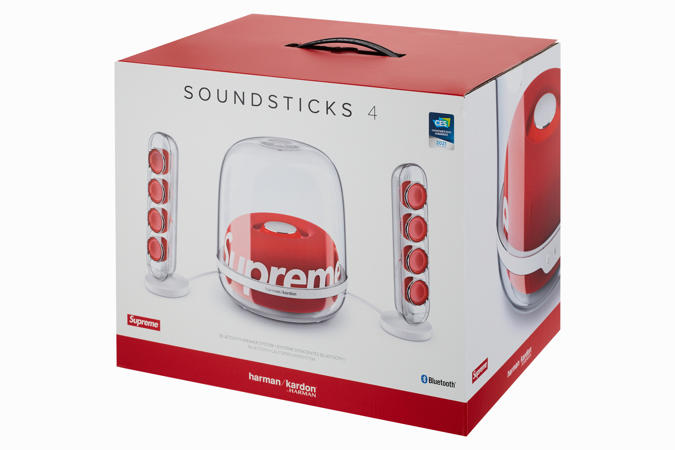 Supreme Harman Kardon Soundsticks Red - FW23 - GB