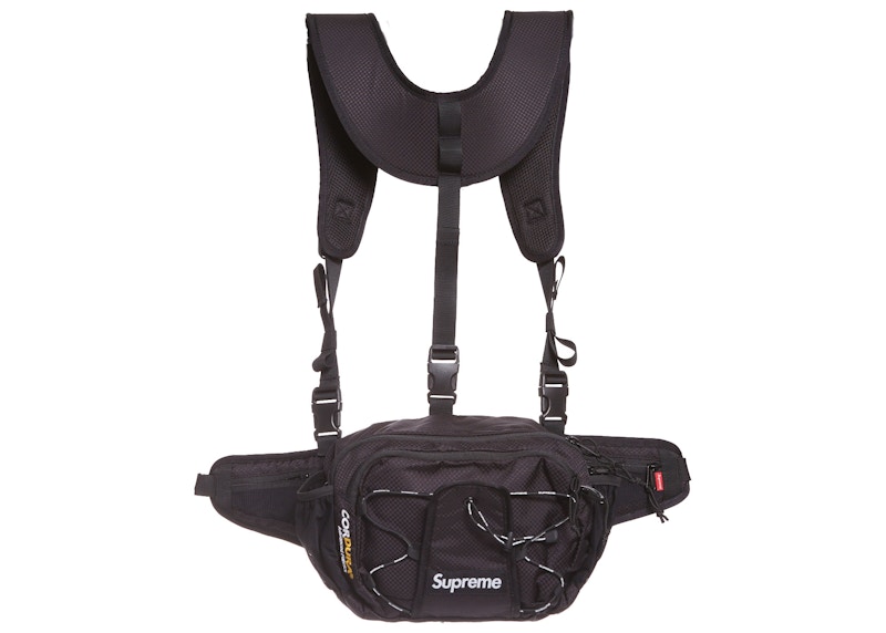 Supreme belt hotsell bag black