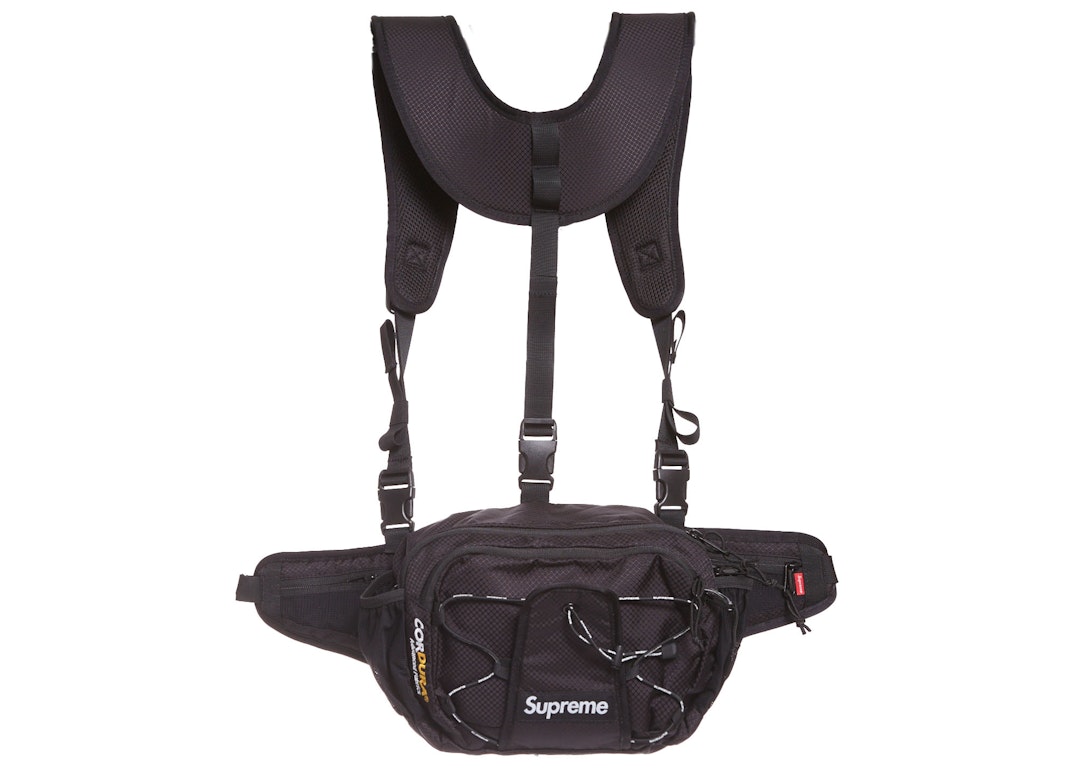 Pre-owned Supreme Harness Waist Bag Black
