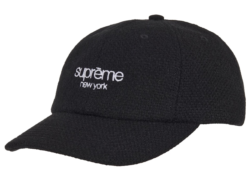 Supreme Harris Tweed 6-Panel (FW25) Black - FW25 - US
