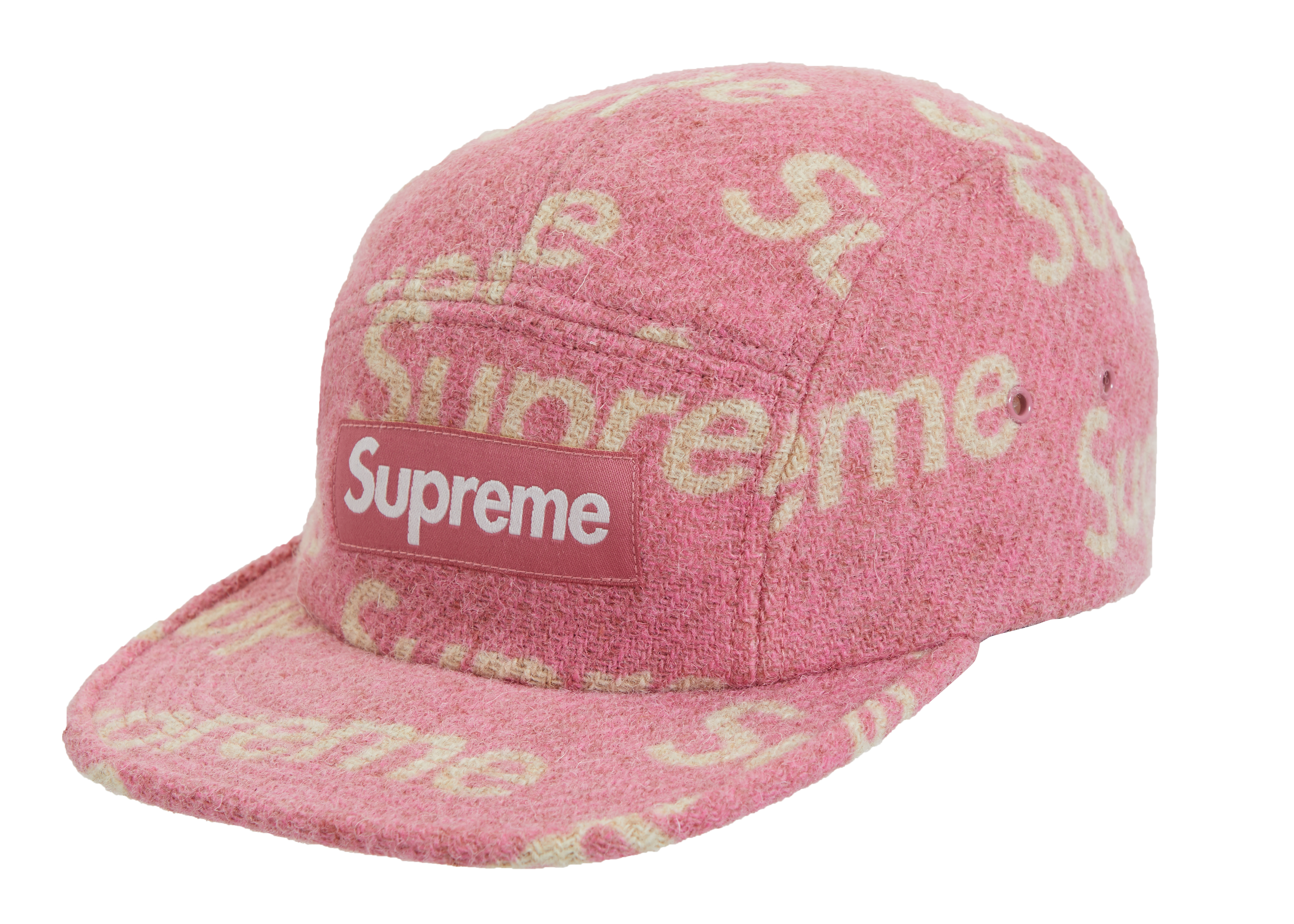 supreme Harris Tweed camp cap