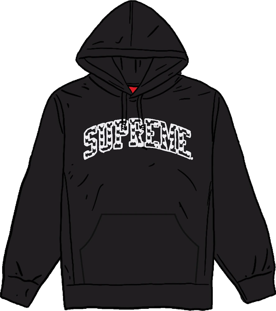新品 Supreme Hearts Arc Hooded Sweatshirt
