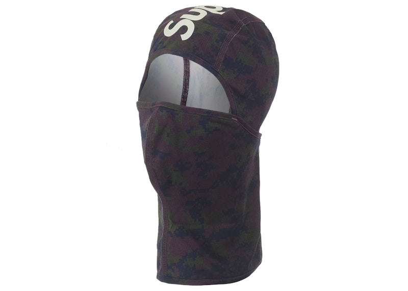 Supreme Heat Reactive Digi Camo Balaclava Black - FW25 - JP
