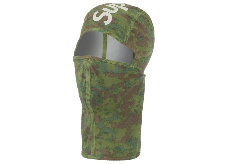 Supreme Heat Reactive Digi Camo Balaclava Green - FW25 - US