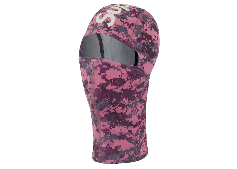 Supreme Heat Reactive Digi Camo Balaclava Pink - FW25 - US