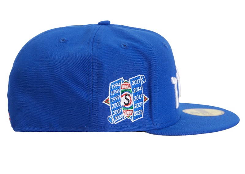 Supreme Hebrew New Era 59Fifty Fitted Cap Royal - FW23 - US