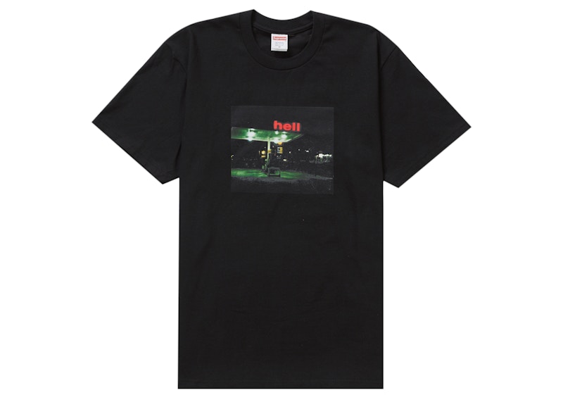 Supreme Hell Tee M BLACKメンズ - Tシャツ/カットソー(半袖/袖なし)