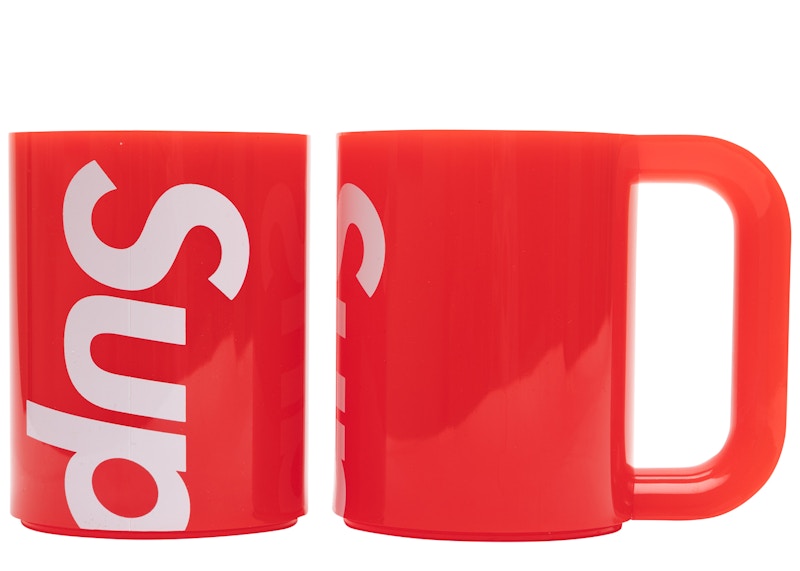 Supreme Heller Mugs (Set of 2) Red