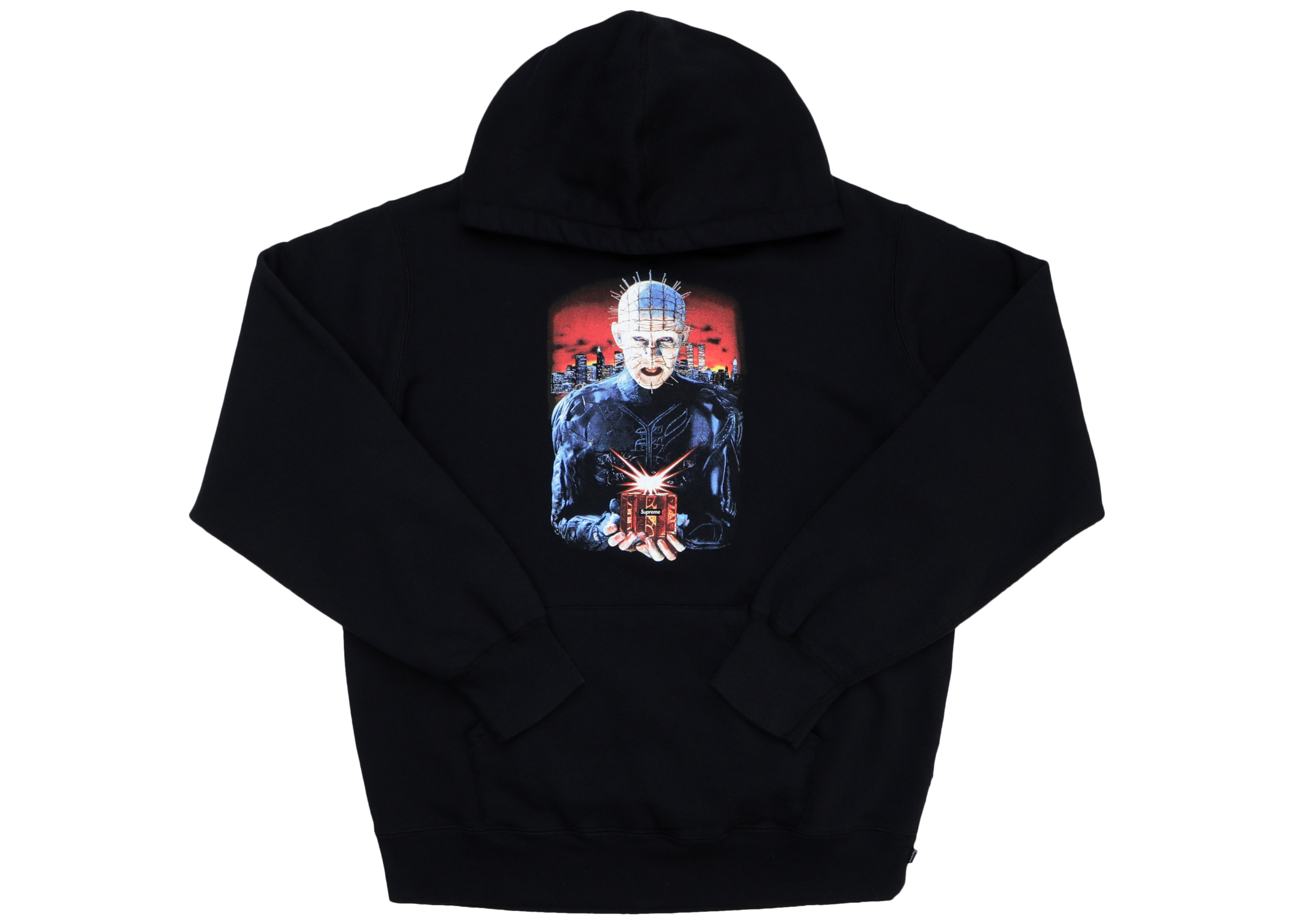 Supreme Hellraiser Hell on Earth Hooded Sweatshirt (SS18) Black ...