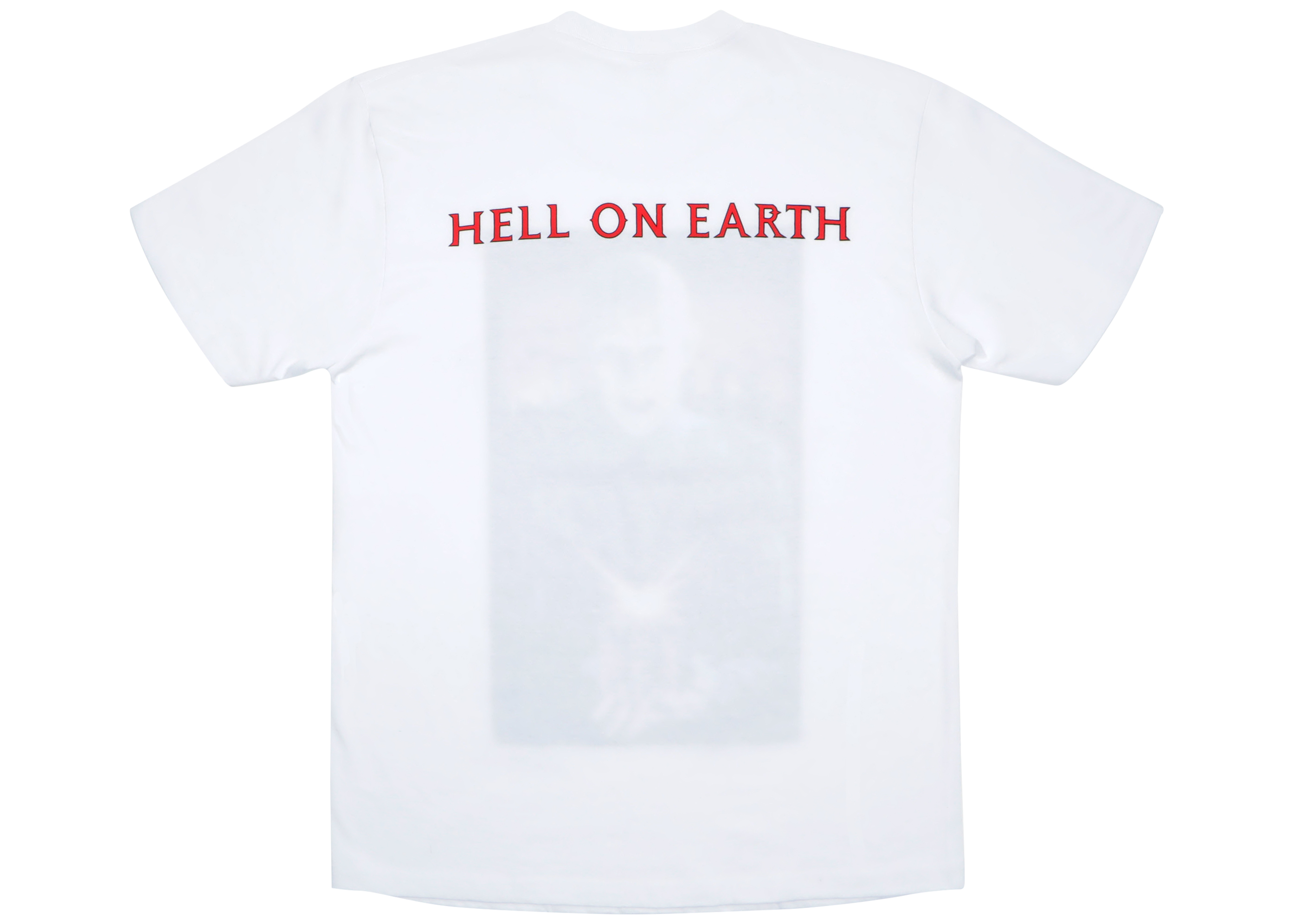 Supreme Hellraiser Hell on Earth Tee White Men's - SS18 - US