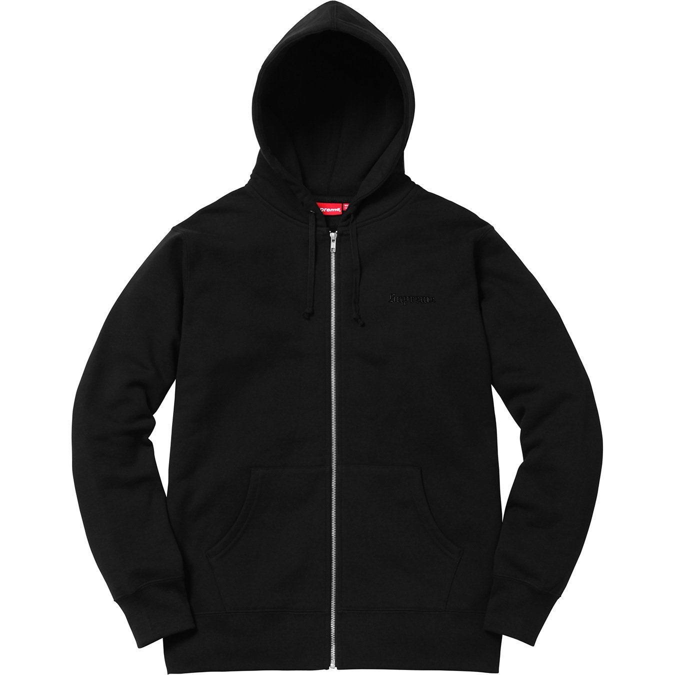 Supreme Hellraiser Pinhead Zip Up Hooded Sweatshirt (SS18) Black