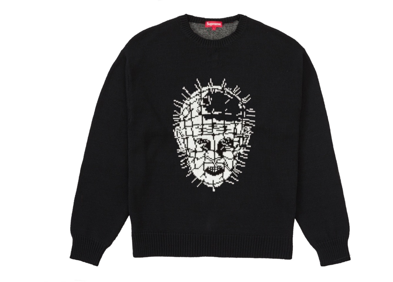 Supreme Hellraiser Sweater Black Men's - SS18 - US