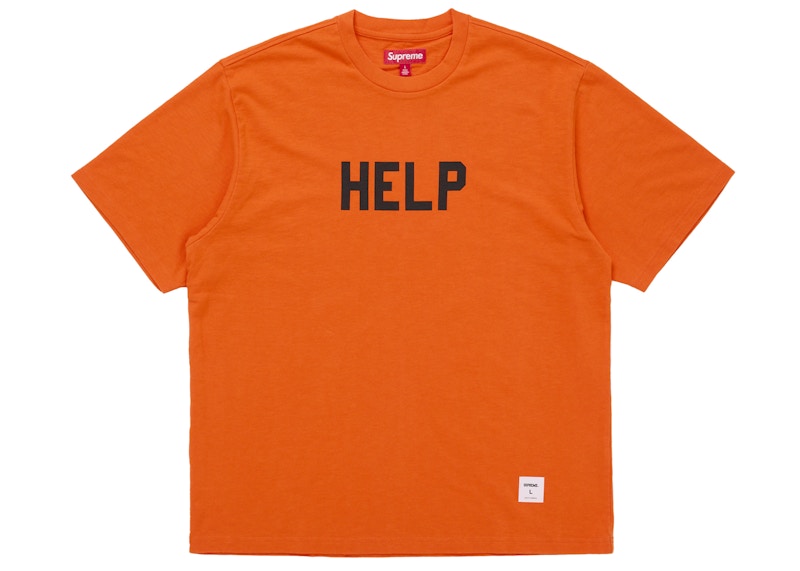 Supreme Help S/S Top Orange メンズ - FW25 - JP