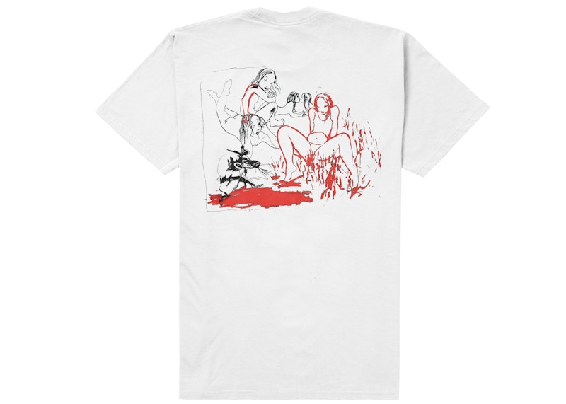 Supreme Heroines Tee White Men's - FW19 - US