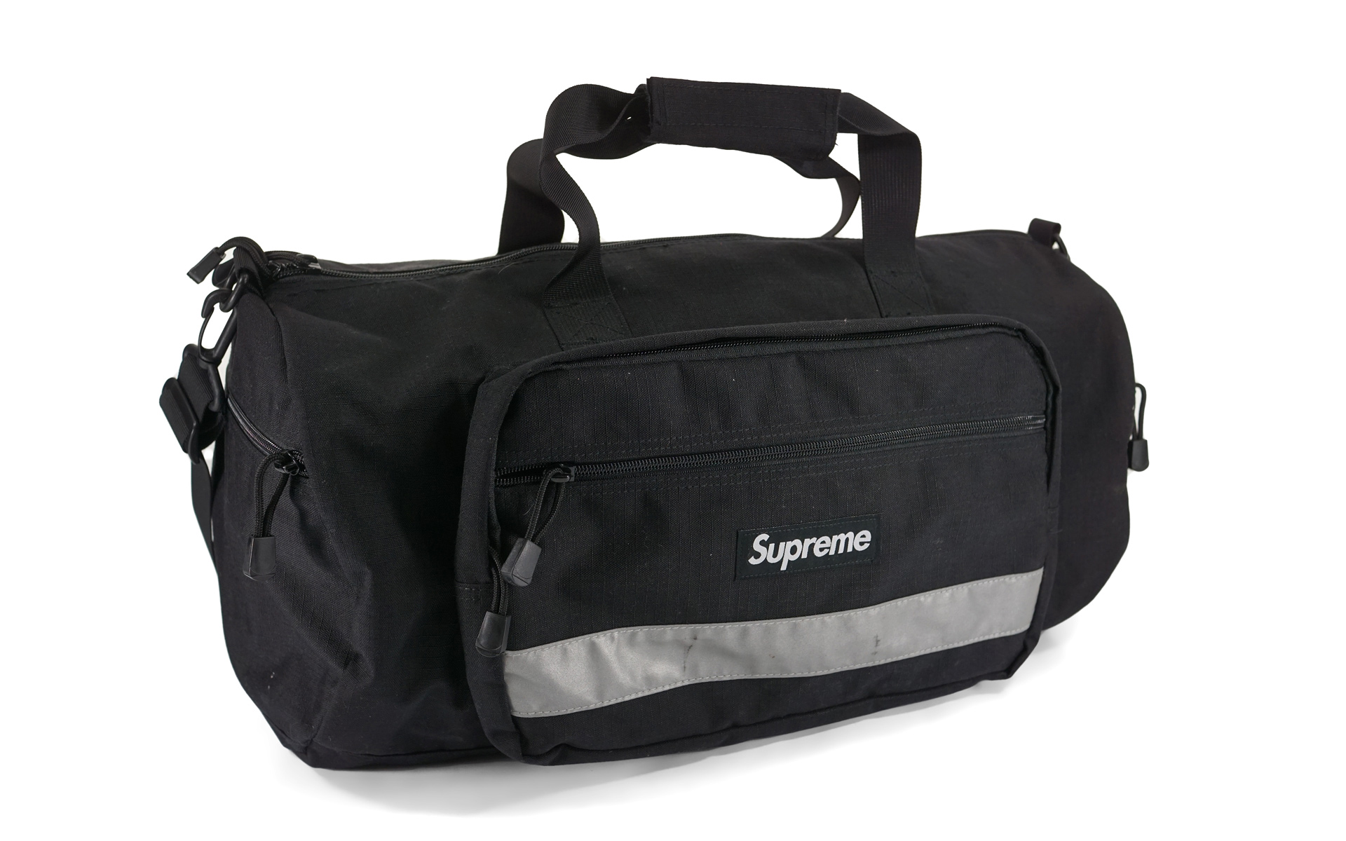 Supreme Hi Vis Duffle Bag Black