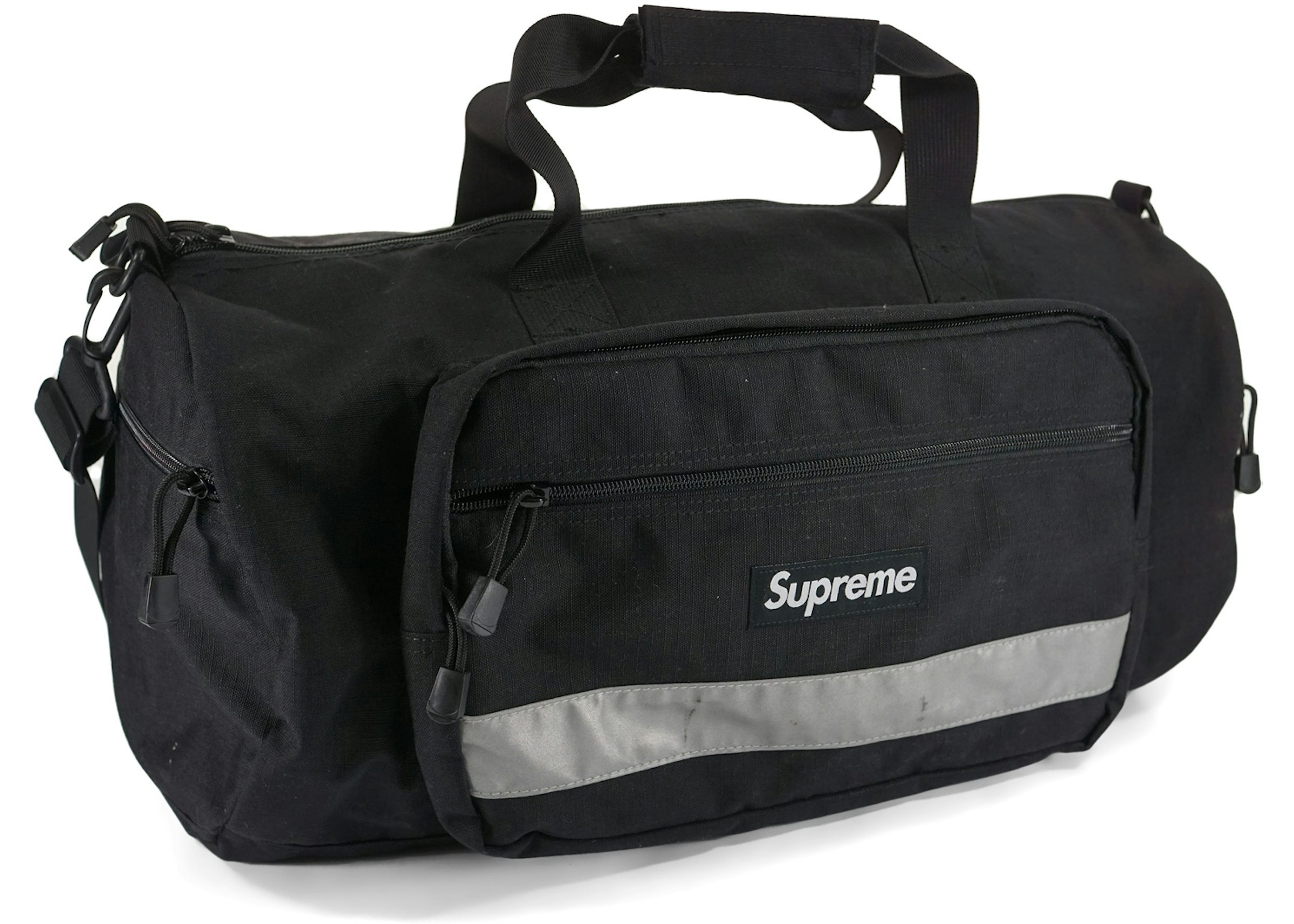 Supreme Hi Vis Duffle Bag Black for Women