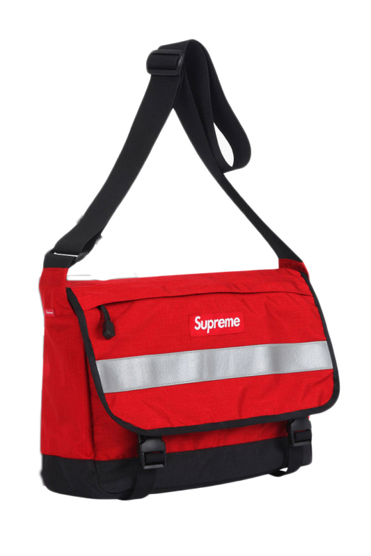 Supreme Hi Vis Messenger Bag Red - FW14 - US