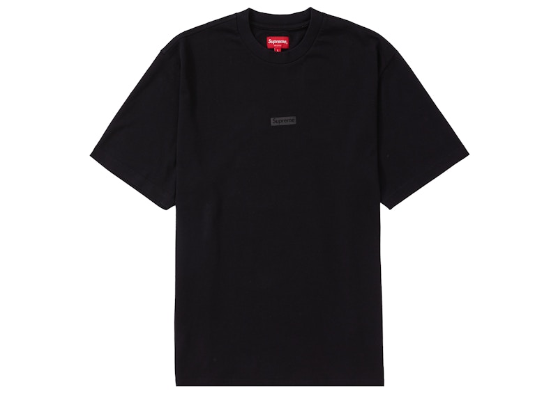 Supreme High Density Small Box S/S Tee Black Men's - FW21 - US