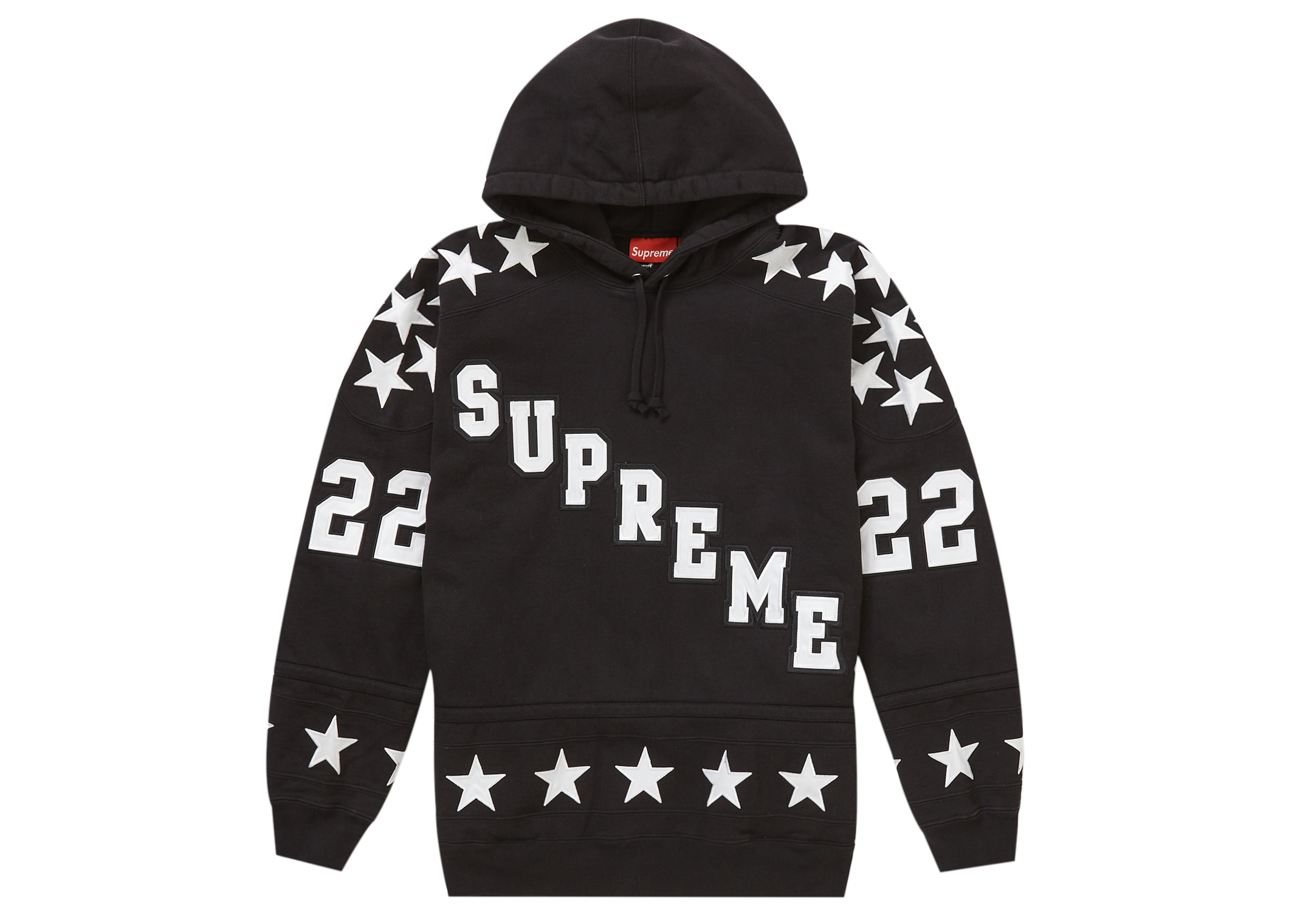 Supreme Hockey Hooded Sweatshirt (FW22) Black - FW22 Men's - US
