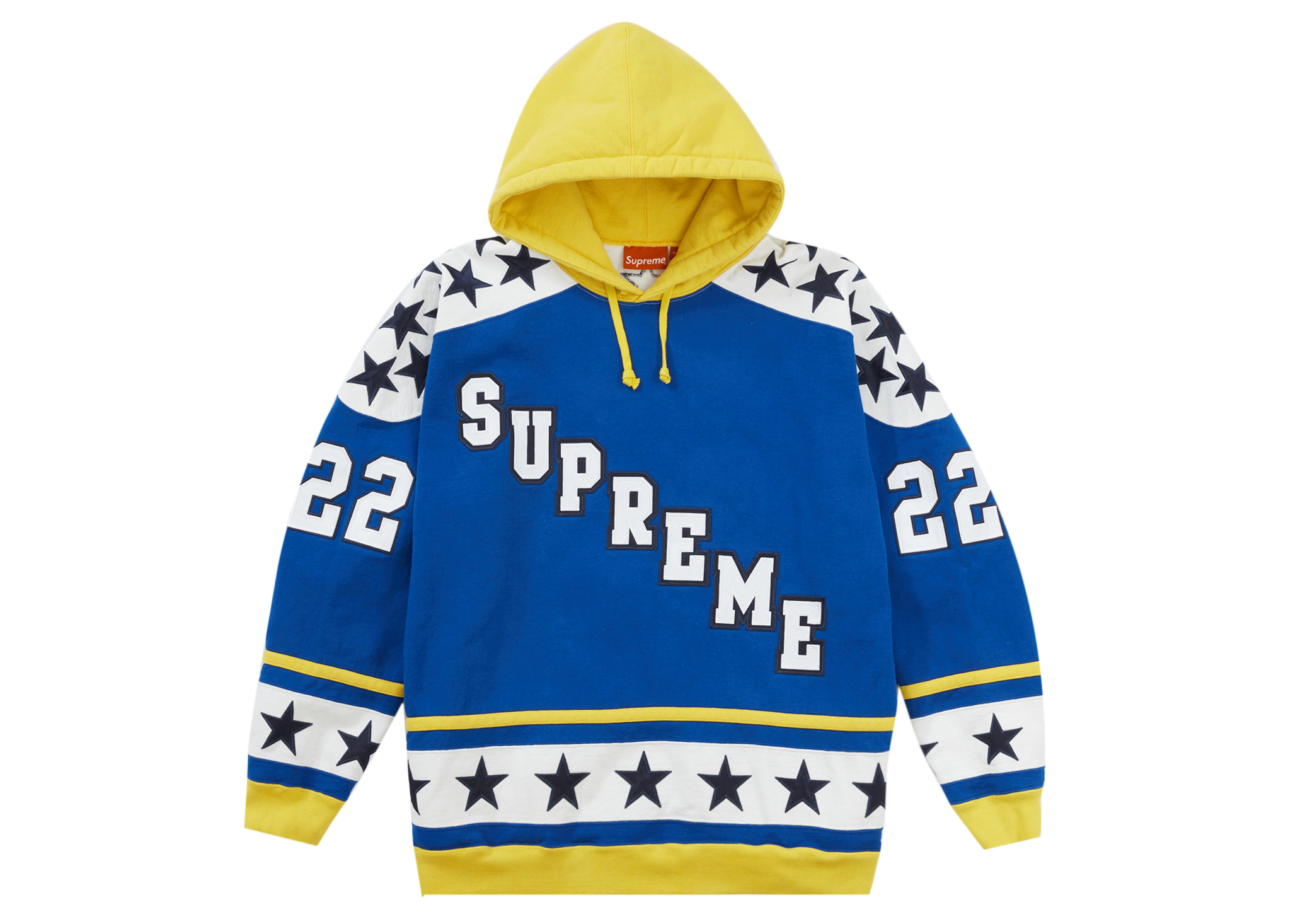 Supreme Hockey Hooded Sweatshirt (FW22) Royal - FW22 Men's - US