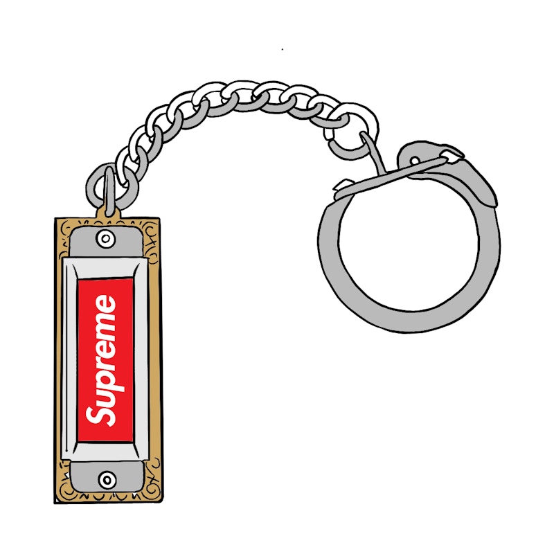 supreme keychain stockx