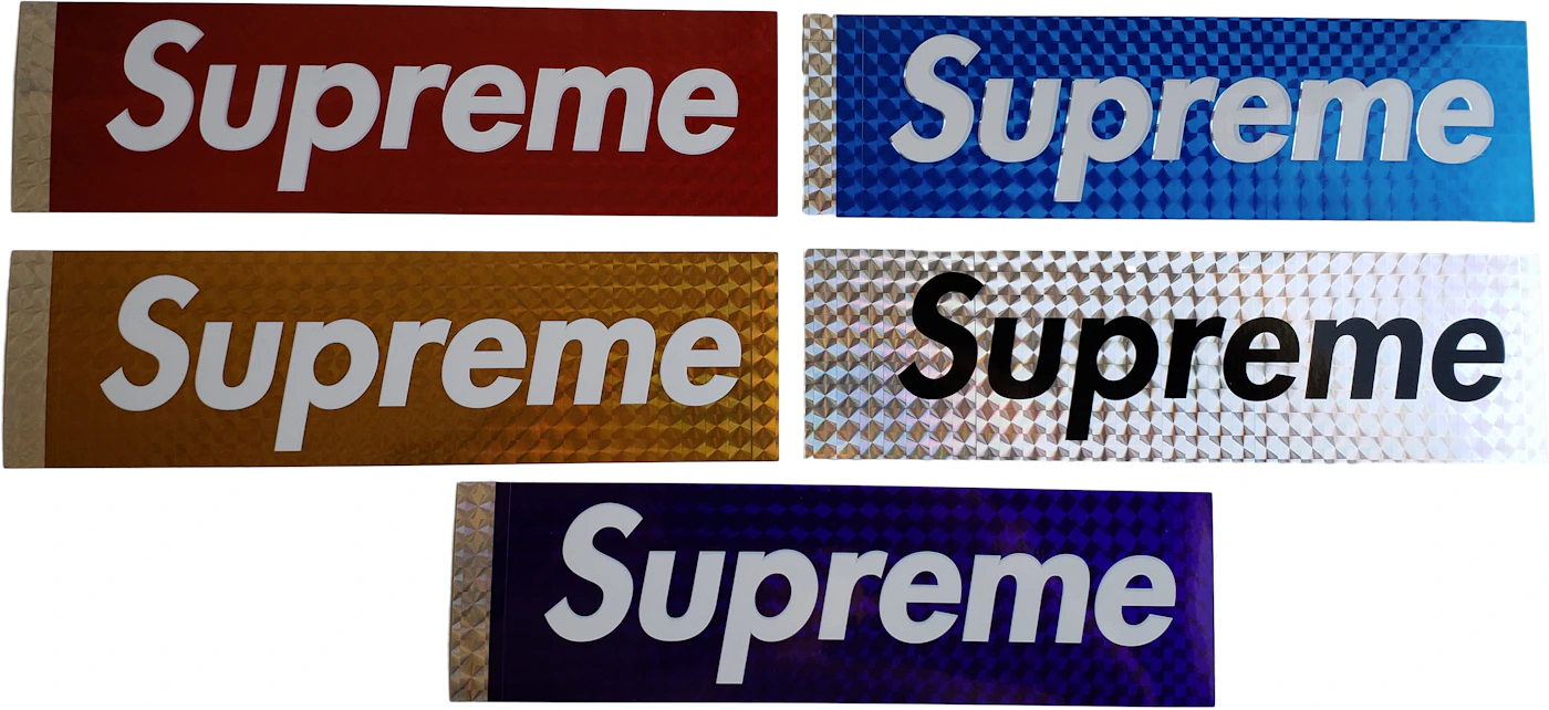 Box Logo sticker collection. : r/Supreme