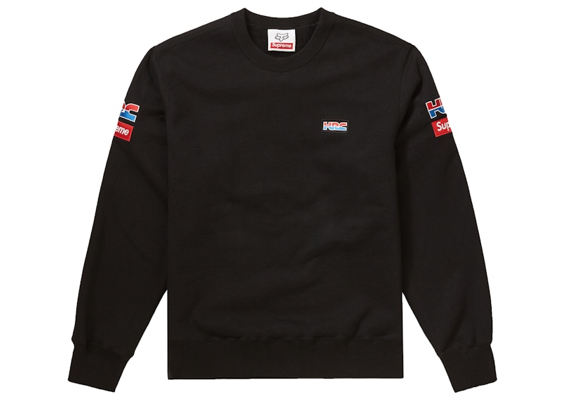 Supreme Honda Fox Racing Crewneck Black