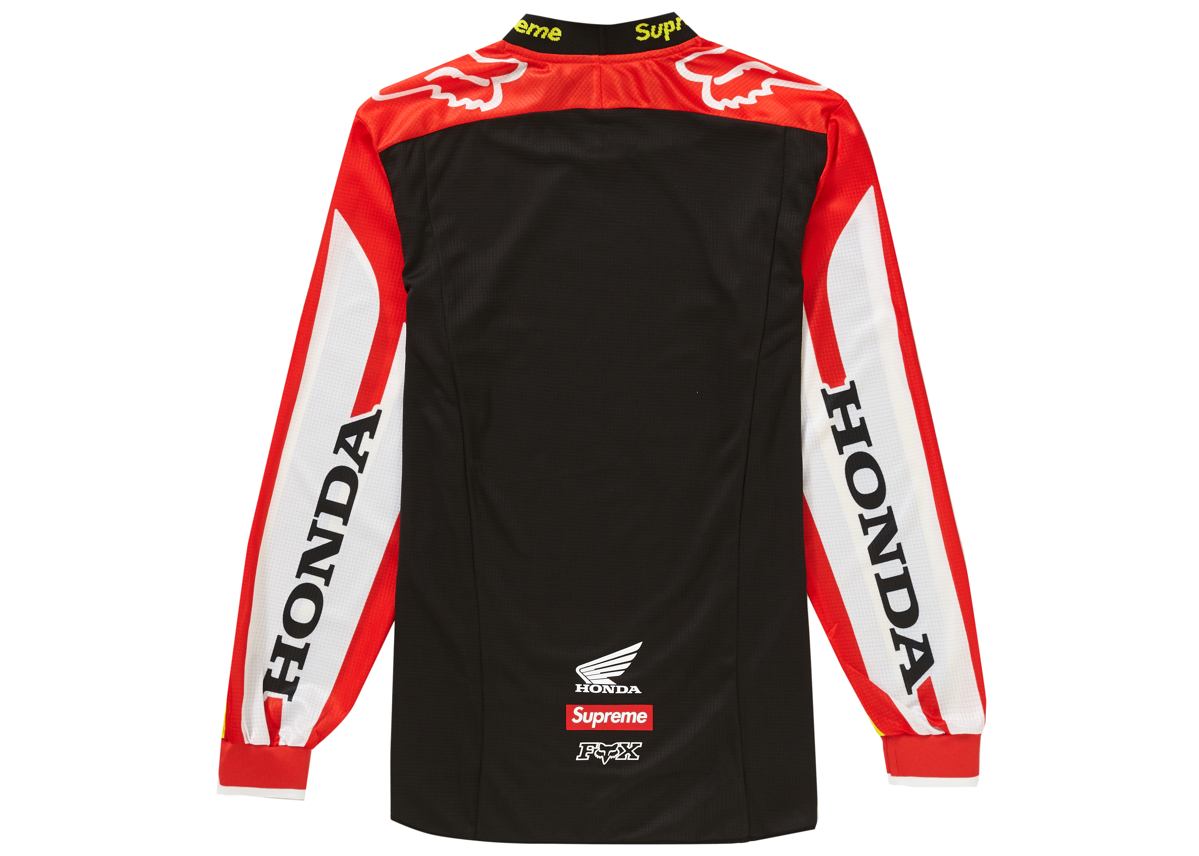 Supreme Honda Fox Racing Moto Jersey Top Red Men's - FW19 - US