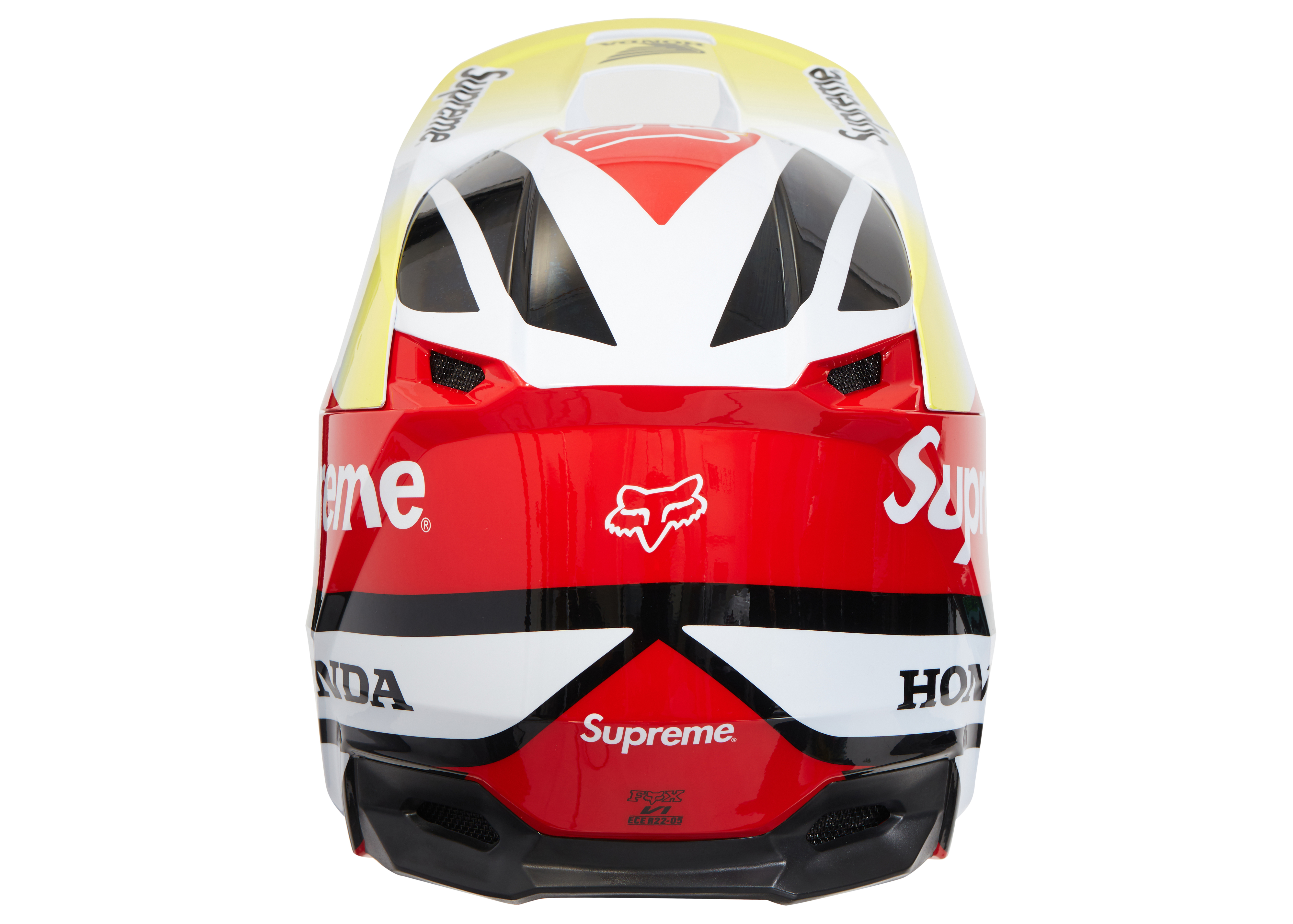 Supreme Honda Fox Racing V1 Helmet Red - FW19 - US