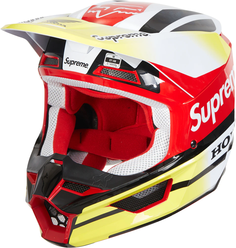 Supreme Fox Racing V2 Helmet Red
