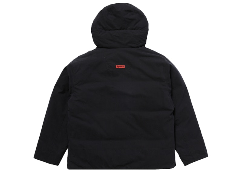 Supreme Hooded Down Pullover Black Men's - SS22 - US