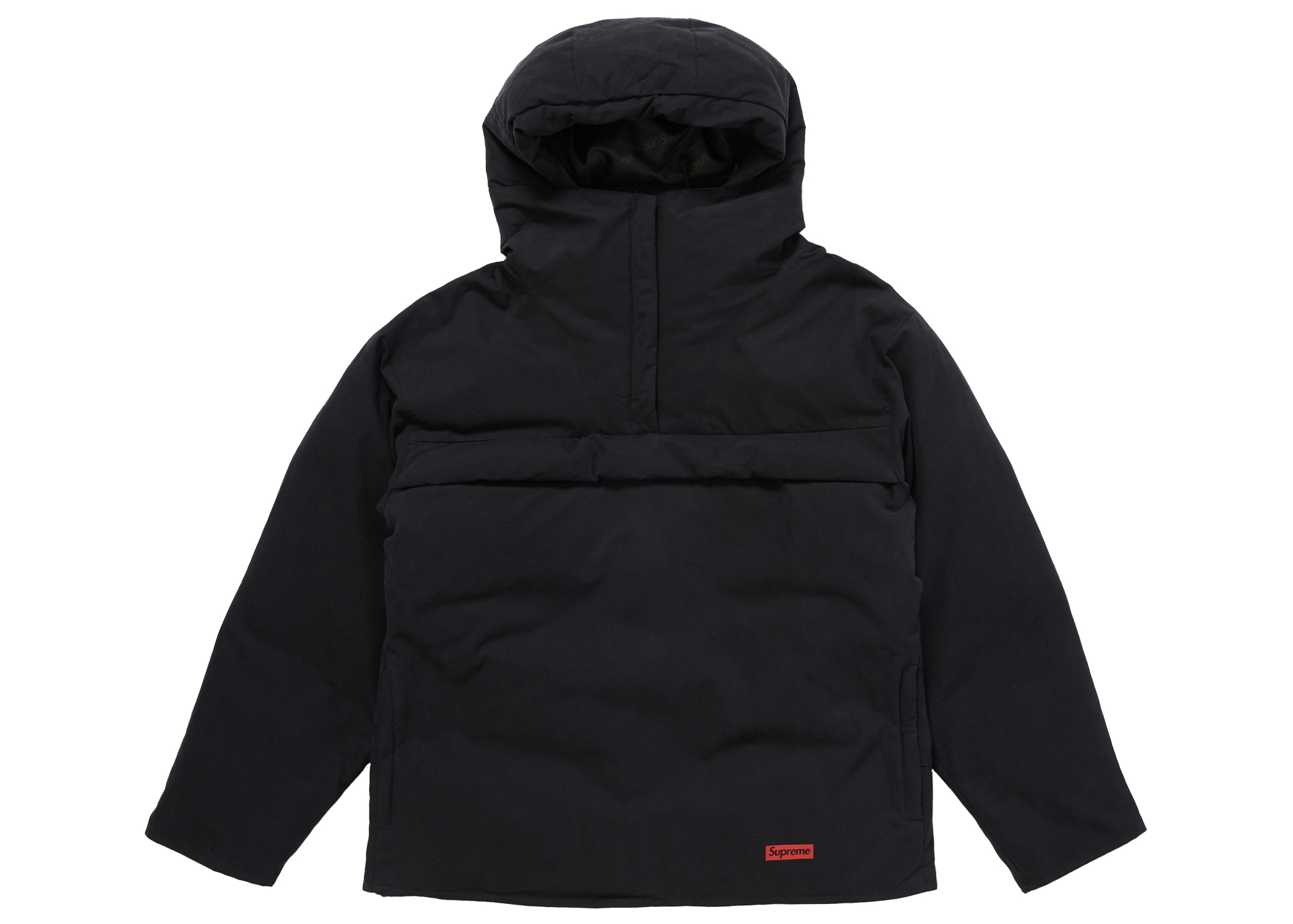 Supreme Hooded Down Pullover Black メンズ - SS22 - JP