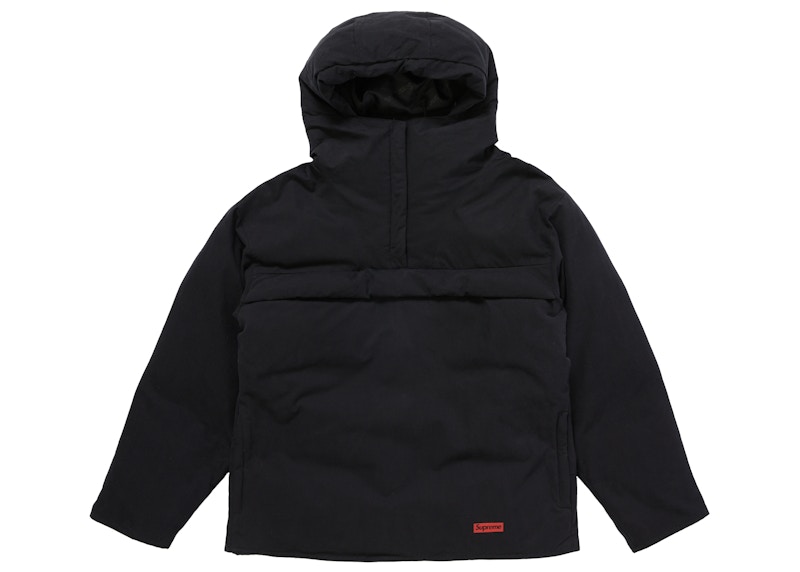 Supreme Hooded Down Pullover Black