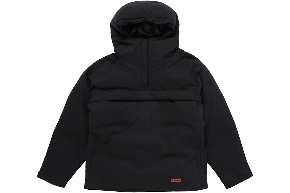 Supreme Hooded Down Pullover Black