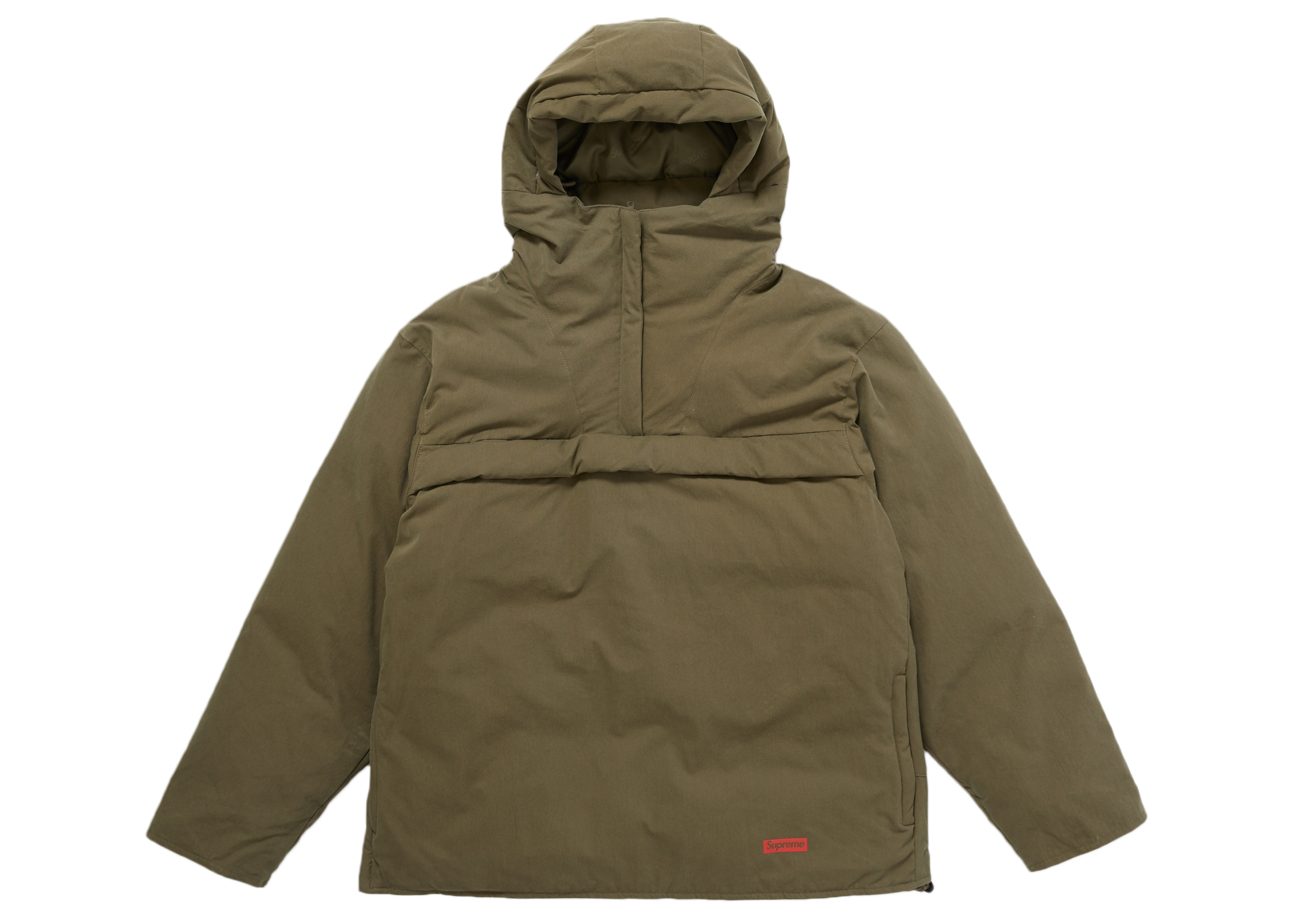 Supreme Hooded Down Pullover（Olive）L【新品】
