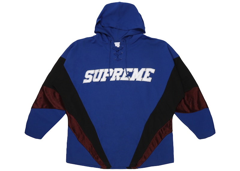 Supreme Hooded Hockey Jersey Royal - FW17 - US