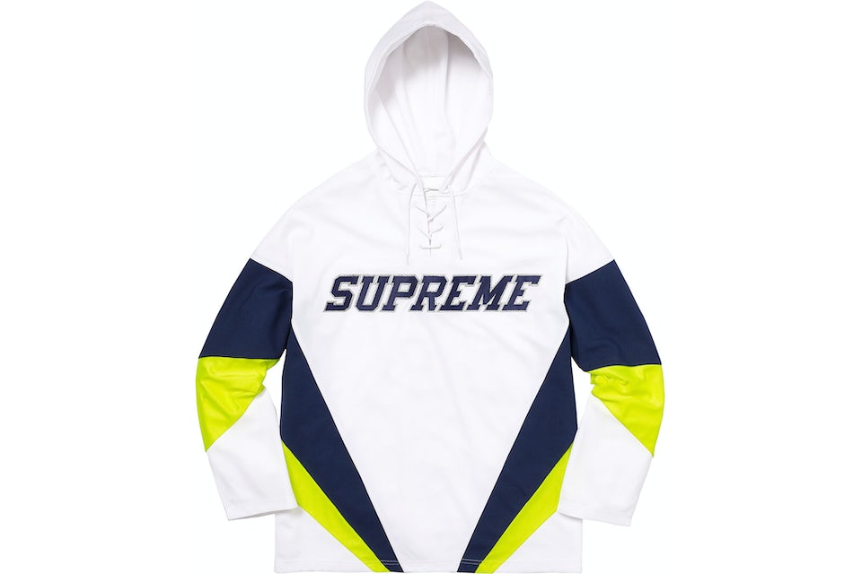 supreme hockey jersey hoodie
