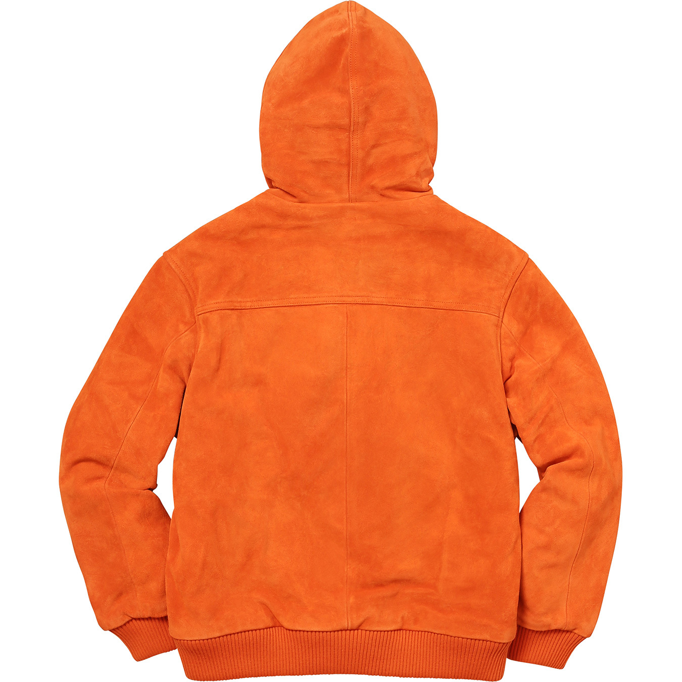 Supreme Hooded Suede Work Jacket Orange Men's - FW17 - US