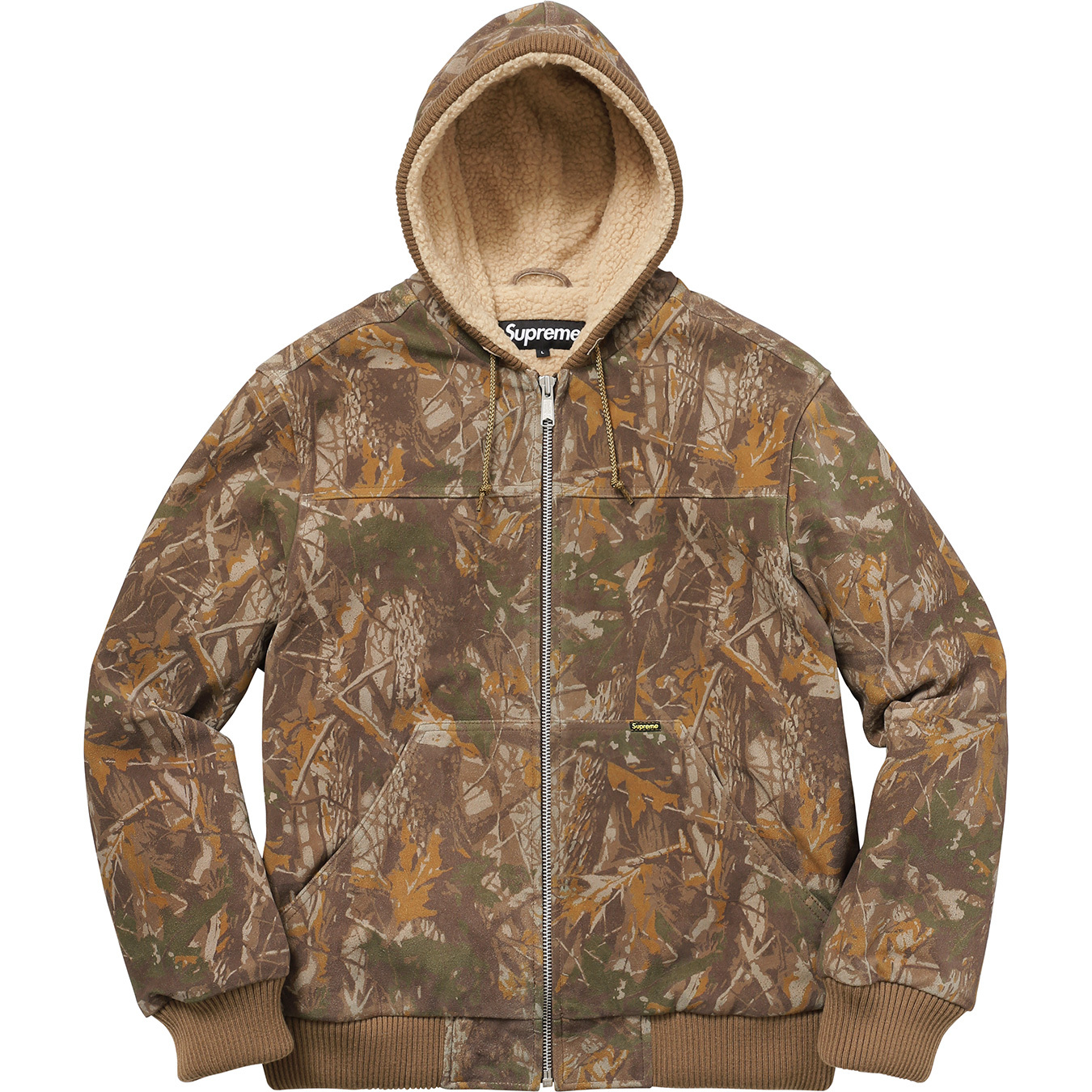 Camo Leather Hooded Jacket - Fall/Winter 2019 Preview – Supreme