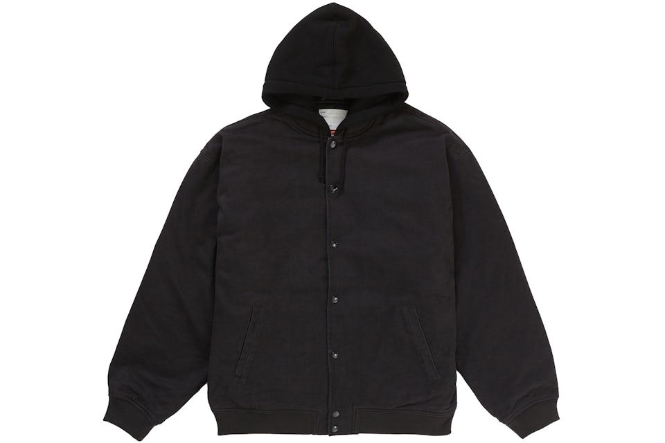 Supreme twill varsity varsity jacket light blue Clearance